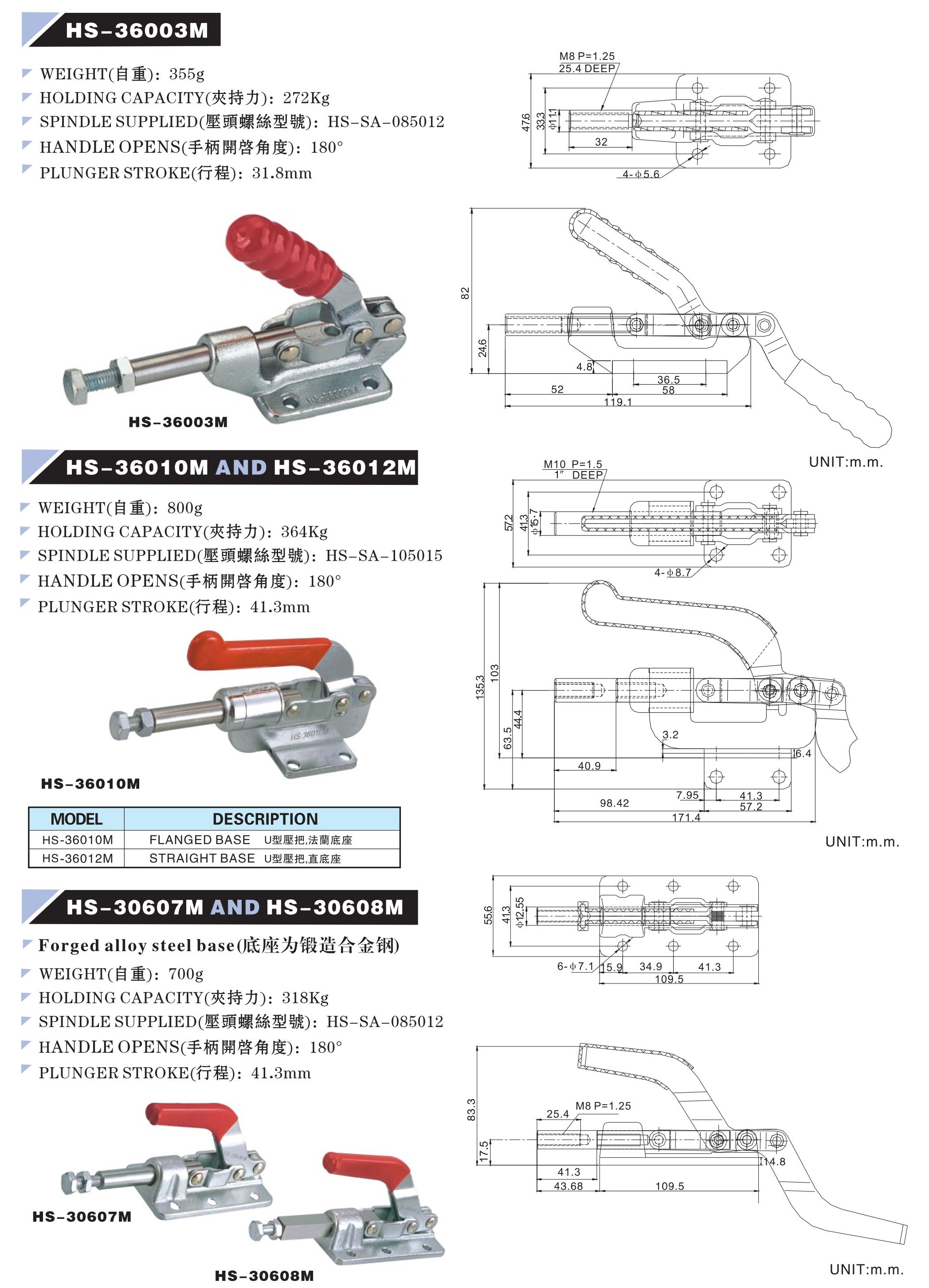 HS-36003M,HS-36010M,HS-30607M